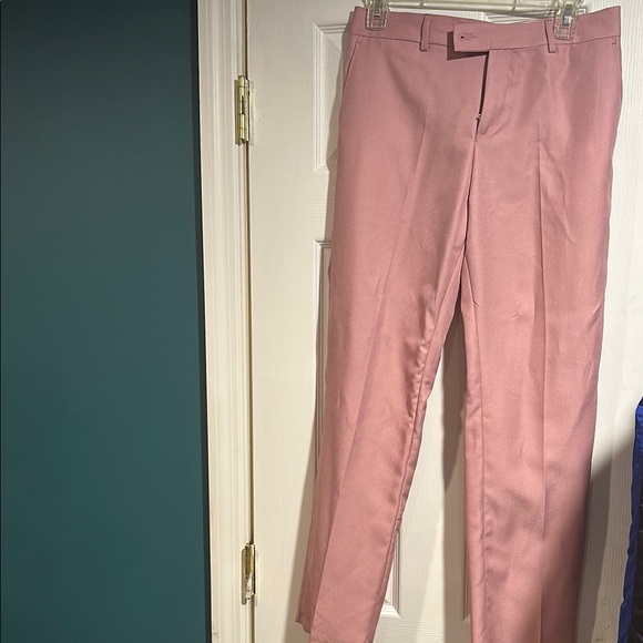 Boy suit Pink Blazer and pants with Floral Accents - Picture 4 of 6